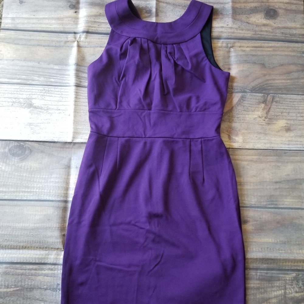 Purple Banana Republic Size 10 Dress